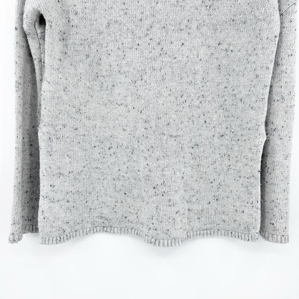 & Other Stories Speckled Wool Blend Crewneck Sweater Gray XS Scandinavian Nordic - Picture 11 of 11